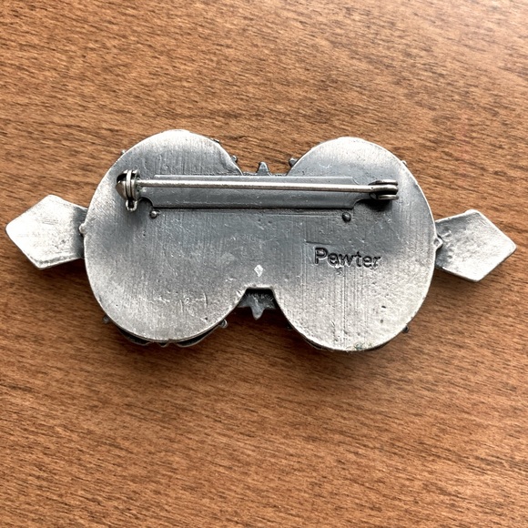 Pewter Double Photo Bar Pin/Brooch & Photo Bookmark - Picture 6 of 6